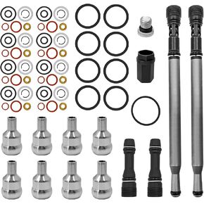 Stand Pipe Dummy Plug & Ball Tubes High Pressure Oil Rail Ball Tube Repair Kit Compatible with Ford Powerstroke 6.0L 2004-2007 904-293 6E7Z-9A332-B in Saudi Arabia