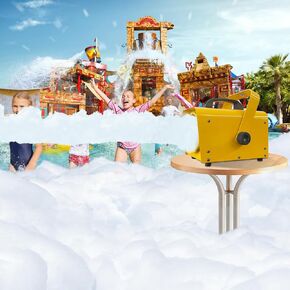 Flowing Foam Machine for Party, Party Foam Machine with Telescopic Support, Foam Cannon for Garden, Pool, Indoor, Birthdays, Celebrations, and Backyard Events in Saudi Arabia