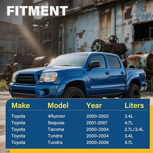 مجموعة محرك الفراغ التفاضلي الأمامي 600-410 4WD متوافقة مع 2000-2007 Toyota 4Runner Tacoma Tundra Sequoia 2.7L/3.4L/4.7L، استبدل OE 4140034013، 41400-34013. in Kuwait