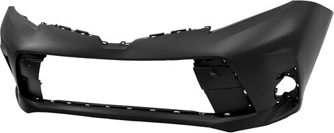 FitParts Compatible With Front Bumper Cover Fascia 2018-2019 Toyota Sienna CAPA L CE LE SE XLE Mini Van 18 19. New, Primed and Ready for Paint. With Fog Light Hls. TO1000442 in Saudi Arabia