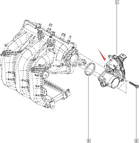 161800347 60730453 161208051R صمام خانق للجسم متوافق مع Renault Kwid 1.0 3 Cilindros in Kuwait