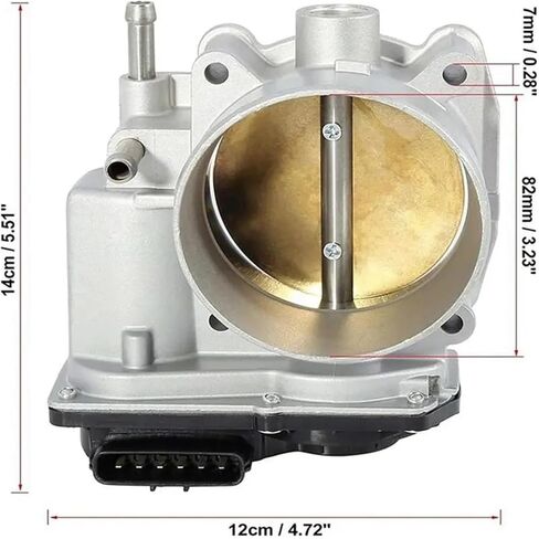 NEW-1 PCS 22030-0F010 Throttle Body Throttle Valve Auto Parts Accessories Compatible For Toyota 4Runner Land Cruiser Sequoia Lexus G in Kuwait