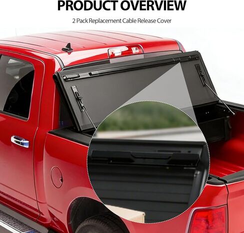 2-Pack Replacement Cable Release Cover for BakFlip, Accessories for Tonneau Covers, Easy Install Truck Bed Part in Saudi Arabia
