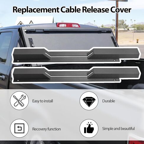 2-Pack Replacement Cable Release Cover for BakFlip, Accessories for Tonneau Covers, Easy Install Truck Bed Part in Saudi Arabia