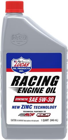 Lucas Oil 10611 SAE 10W-30 Synthetic Racing Motor Oil - 5 Quart Jug in Saudi Arabia