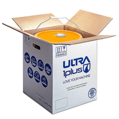 الترا 1PLUS SAE 75W-80 سائل ناقل الحركة عالي الدقة الاصطناعي بالكامل، API GL-4 (سطل 5 جالون) in Kuwait