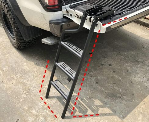 بيك اب شاحنة الباب الخلفي سلم القدم درجة سلم يناسب دودج رام RAM1500 RAM2500 RAM3500 1981-2022 in Kuwait
