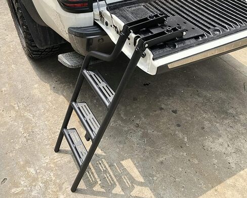 بيك اب شاحنة الباب الخلفي سلم القدم درجة سلم يناسب دودج رام RAM1500 RAM2500 RAM3500 1981-2022 in Kuwait