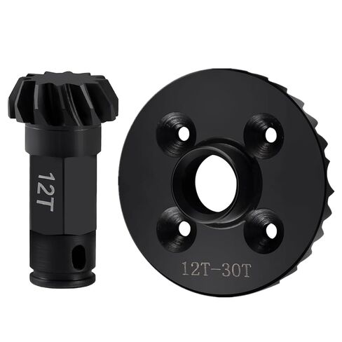 30T/12T Steel Front Rear Diff Gear Set for ARRMA 1/18 Granite GROM/Typhon GROM 1/14 Mini Mojave GROM 1/16 Mojave Grom RC Car Upgrade in Saudi Arabia