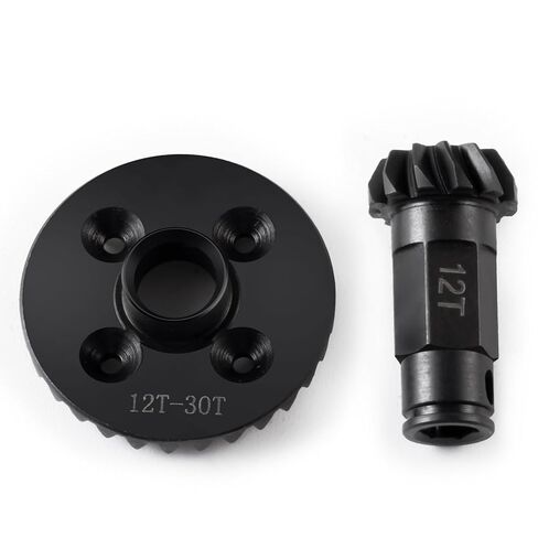 30T/12T Steel Front Rear Diff Gear Set for ARRMA 1/18 Granite GROM/Typhon GROM 1/14 Mini Mojave GROM 1/16 Mojave Grom RC Car Upgrade in Saudi Arabia