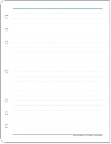 FranklinCovey - Wide Lined Pages - Expansion Note Pages for Planners (Classic) in Saudi Arabia