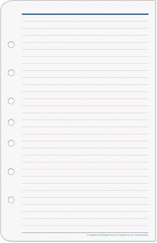 FranklinCovey - Wide Lined Pages - Expansion Note Pages for Planners (Classic) in Saudi Arabia