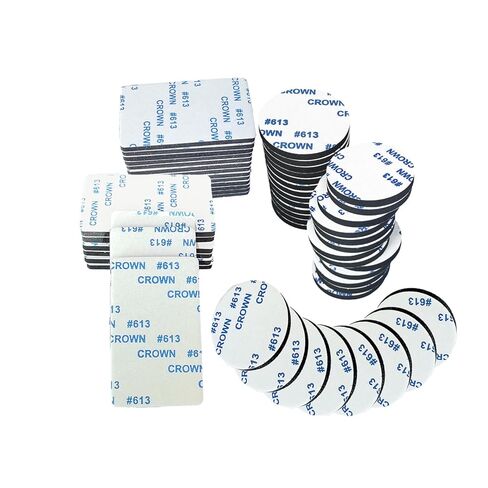 Double Sided Tape, Strong Mounting Tape,Black Self-Adhesive Strong Foam-Pads Include Round(40Pcs) and Rectangular(25Pcs) for Walls Picture, Cars,Office,School and Home. in Saudi Arabia