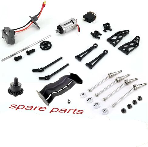 JMRC BISON/VIPER RC Truck Replacement CVD Drive Shaft Motor ESC Arms Steering Cup Ect S909 S910 Spare Parts in Kuwait
