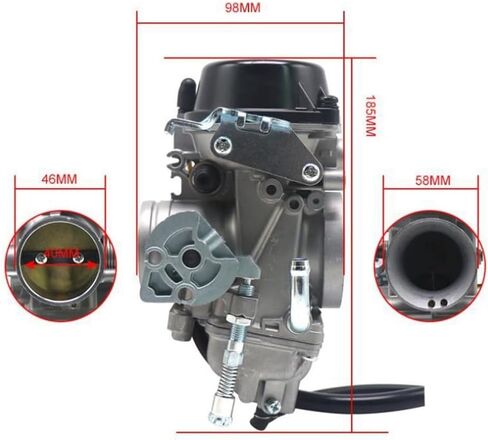 مكربن ​​YAEGER لسوزوكي DR650SE DR650 DR 650 1996-2020 رقم الجزء Carb Fuel D174 13200-32E12 in Kuwait