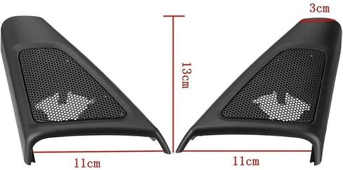 YAEGER 2 قطعة باب السيارة الأمامي نظام HiFi مكبر الصوت غطاء علبة لسيارات BMW F10 F11 2010-2014 in Kuwait