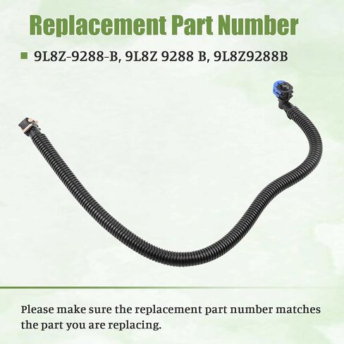 استبدال مجموعة خرطوم خط الوقود لـ 9L8Z-9288-B، متوافق مع Ford Escape 2009-2012 3.0L V6، Mercury Mariner 2009-2011 3.0L V6 in Kuwait