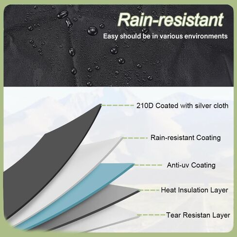 ATV Cover for Massimo Mini Jeep Style UTV 2018-2026, All Weather Heavy Duty 4 Wheeler Cover Quad Cover with Buckle, Water Resistant Outdoor Storage Covers, All Season Weather in Saudi Arabia