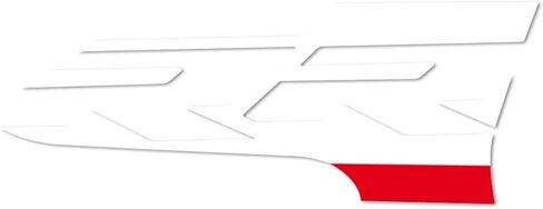 LeosHi Compatible with S1000RR 2019 2020 2021 2022 2023 Motorcycle Trim Upper Section Decals RR Emblems Head Stickers (Size : Red-Black) in Saudi Arabia