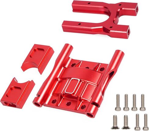 Aluminium Center Differential Mount&Diff Cover Sliding Motor Mount ARA320468 for Arrma 6S 1/8 Kraton/Notorious/Outcast/Talion/Typhon1/7Mojave/Felony/Infraction/Fireteam,Limitless F1,Mount Upgrade Part in Saudi Arabia