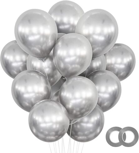 32Pcs Big Balloons 18 Inch Assorted Colors, Round Large Latex Party Balloons for Birthday Wedding Decorations. in Saudi Arabia