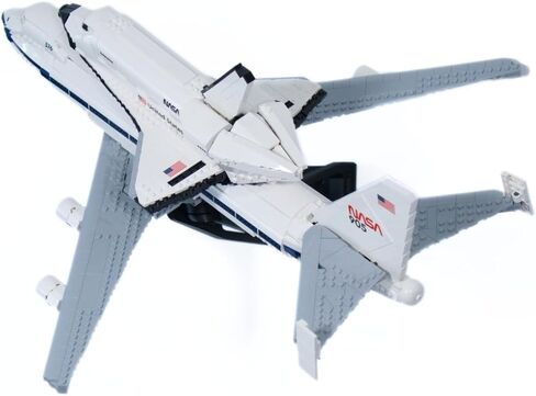 Wall Mount for Lego NASA Shuttle Carrier Boeing 10283 – Adjustable & Decorative Display Instructions Included, Screw Mounting & Space-Saving Mount in Saudi Arabia