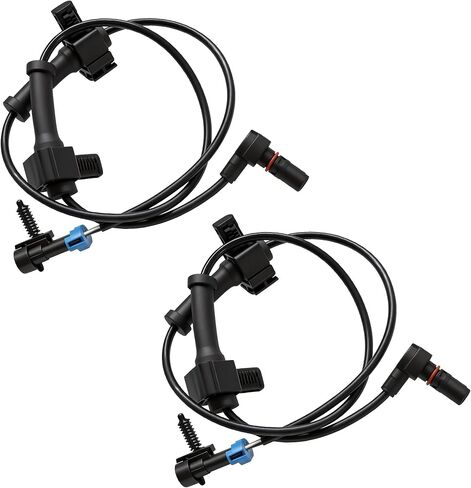 2PCS ABS Wheel Speed Sensors Front Left & Right ALS482 15991986 Compatible for 1999-2006 Silverado Sierra 1500, 2000-2006 Suburban 1500 Tahoe Yukon Escalade in Saudi Arabia