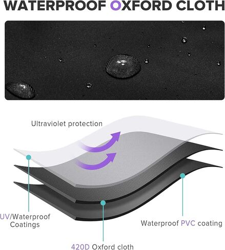 Motorcycle Cover,Car Accessories Dustproo All-Season Usable Motorcycle Cover Waterproof Outdoor,Bike Accessories,Outdoor Bike Covers,Powersports Vehicle Covers,Suitable for Various Motorcycles in Kuwait