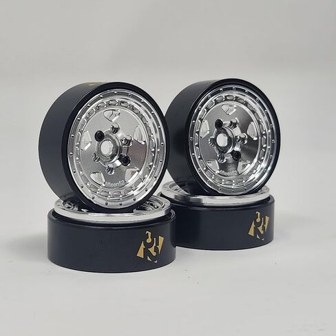 عجلات LGRP® FIFTEEN52® TURBOMAC HD Series 1.0 بوصة، (مصنعة خام)، 28 مم (1.1 بوصة) × 31 مم × 13 مم (4 عجلات لكل طلب) متوافقة مع 1/24 مقياس RC المحوري SCX24، Element، Enduro، URUAV، LGF52200 in Kuwait