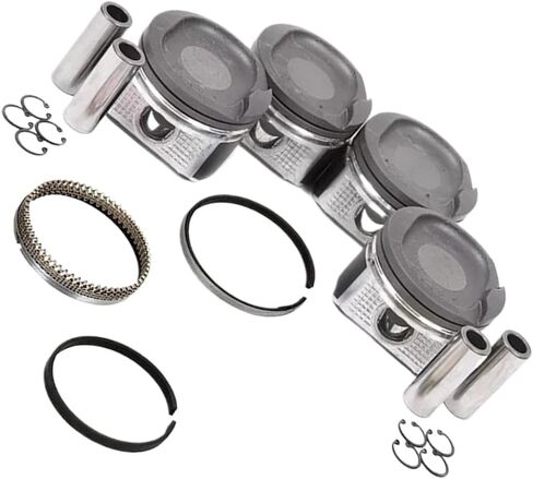 Piston And Rings Set 13101-0D040 13101-22140 88969051 Compatible With Celica GT MR2 2000 2001 2002 2003 2004 2005 2006 2007 2008 in Saudi Arabia