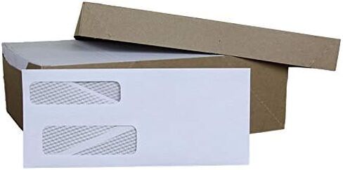 1,000ct, #9 Double Window Security - Tint Gummed Envelopes. Fits Software Compatible Check, Some Quicken, Quickbooks, Microsoft Money Checks, Quick Books, Intuit in Saudi Arabia
