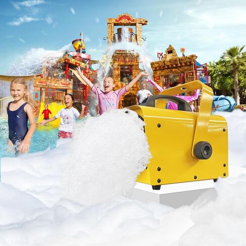 Flowing Foam Machine for Party, Party Foam Machine with Telescopic Support, Foam Cannon for Garden, Pool, Indoor, Birthdays, Celebrations, and Backyard Events in Saudi Arabia