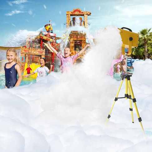 Flowing Foam Machine for Party, Party Foam Machine with Telescopic Support, Foam Cannon for Garden, Pool, Indoor, Birthdays, Celebrations, and Backyard Events in Saudi Arabia