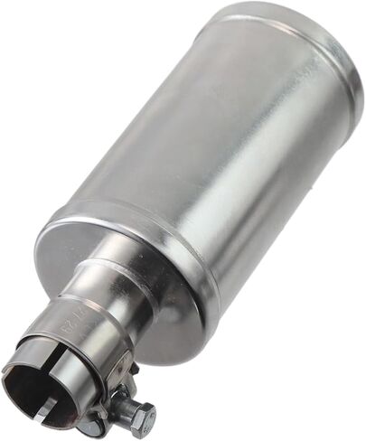 Exhaust Muffler Silencer With Clamp For Predator 212cc And 79cc Engine Mini Bike Go Kart Performance Parts Silver in Saudi Arabia