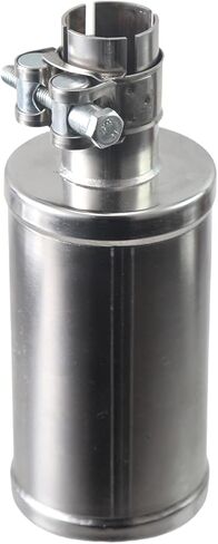 Exhaust Muffler Silencer With Clamp For Predator 212cc And 79cc Engine Mini Bike Go Kart Performance Parts Silver in Saudi Arabia