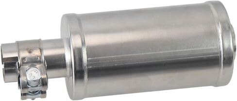 Exhaust Muffler Silencer With Clamp For Predator 212cc And 79cc Engine Mini Bike Go Kart Performance Parts Silver in Saudi Arabia