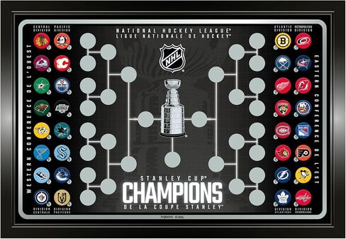 NHL Magnetic Standings Board – 32 Team Magnets, Interactive Hockey Season Tracker in Saudi Arabia