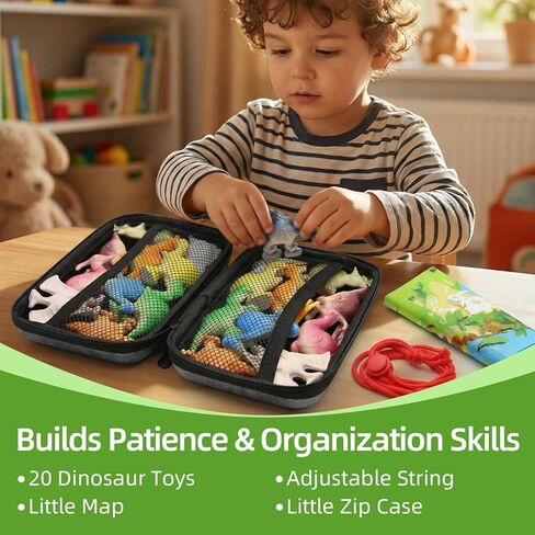 Magnetic Dinosaur Game with String, Magnet Strategy Games for Kids, Family, Travel, Camping, Party in Saudi Arabia