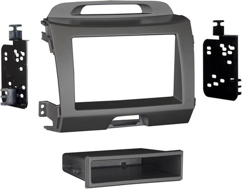 Metra Electronics 99-7344G Single DIN Dash Installation Kit for 2011 Kia Sportage Vehicles, Gray in Saudi Arabia
