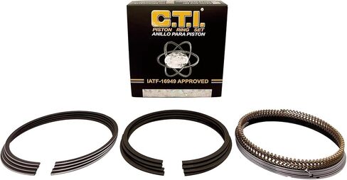 C.T.I. 05-071-01 Piston Ring Set Compatible With 08-19 Hyundai, Kia/Grand i10, I20, I30, KONA, Rio / 1.0L, 1.2L / Engine Type: G4LA (1. STD) in Saudi Arabia