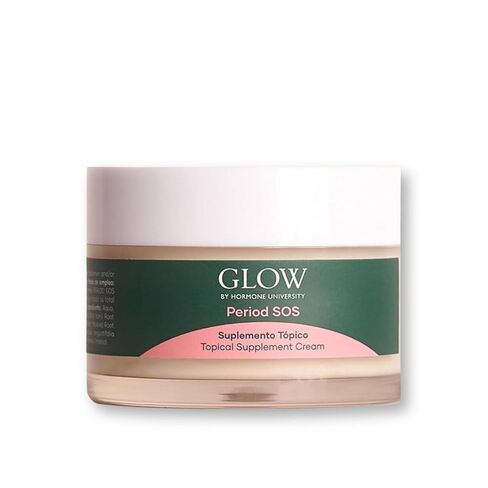 Glow by Hormone Univeristy - Wild Yam Cream for Period SOS - Hormone-Free Topical Supplement (Pack of 2) in Saudi Arabia