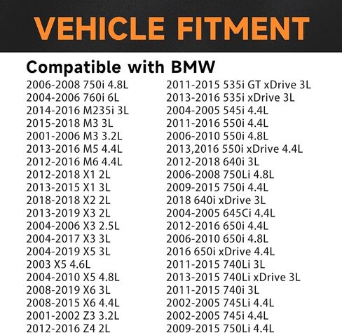 6 قطعة حزمة ملف الإشعال متوافقة مع BMW 128i 135i 135is 228i 320i 323i 325Ci 325i 325xi 328i 328xi 330Ci 330i 330xi 335i 335xi 428i M3 M5 M6 X1 X2 X3 X5 X6 Z3 Z4 كوبر 2001-2016 2.2L 2.5L, UF592 in Kuwait