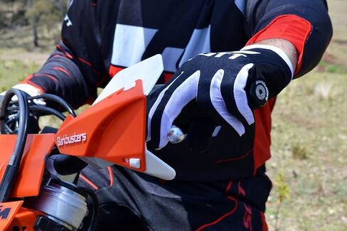 Barkbusters Sabre MX/Enduro Handguard - Black (with deflectors in Orange) in Saudi Arabia