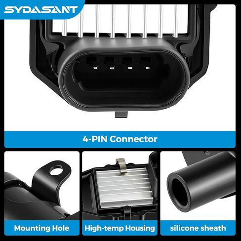 مجموعة من 8 عبوات ملف إشعال مستديرة متوافقة مع 5.3 v8 2000-2006 Chevy Silverado 1500 2500 Suburban Tahoe Express GMC Sierra Savana Yukon Escalade Avalanche Envoy 4.8L 6.0L لـ UF262 D585 in Kuwait