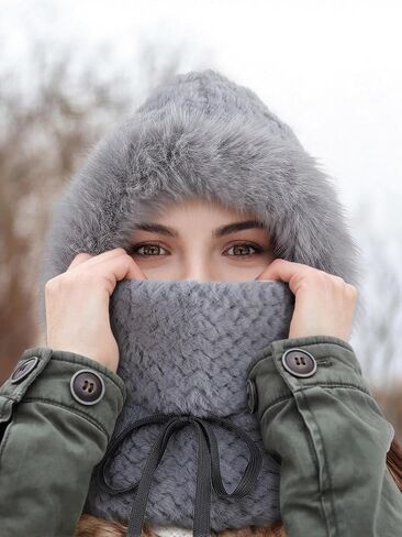 3 Pack Winter Ski Mask Balaclava for Women Face Mask 3 in 1 Neck Warmer Hood Scarf Gear Hats for Men Cold Weather in Saudi Arabia