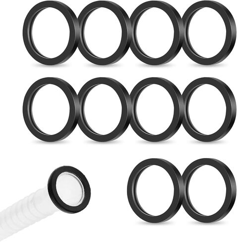 10 PCS O Ring Can Gaskets, Rubber Gas Can Spout Gaskets, Fuel Washer Seals, Universal Spout Gasket Sealing Rings for Most Cars (Black) in Saudi Arabia