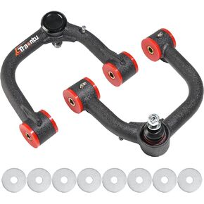 2-4" Lifted Upper Control Arms for 2007–2018 Silverado/Sierra 1500, Tahoe, Suburban, Yukon, Avalanche & 2007–2014 Escalade, 1.25" DOM Tubular Suspension Arms, Upgraded Aluminum Caps, Wrinkle Black in Saudi Arabia