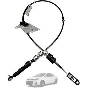 33820-02600 كابل التحكم في ناقل الحركة الأوتوماتيكي متوافق مع Toyota Corolla 2009 2010 2011 2012 2013 1.8L & 2.4L Base LE S XLE XRS استبدال مجموعة كابل ناقل الحركة 33820-12D30 in Kuwait