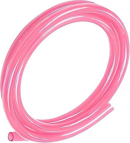 Fuel Vent Line, 118.11" Rubber Fuel Carburetor Vent Hose Line, Leak-proof Seal Petrol Hose Replacement, for ATV, Dirt Bike, Go Kart, Moped Pocket Bike (Pink) in Kuwait