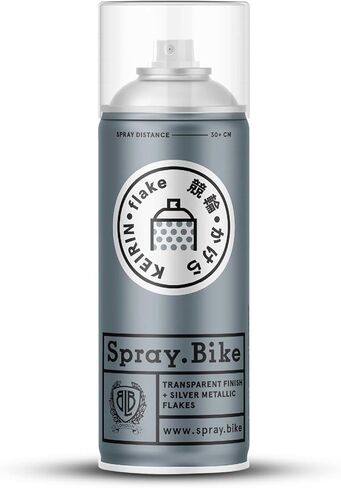 Spray.Bike Frame Builder's Transparent Finish - Clear Matte | Protective Matte Clear Spray Paint for Steel, Aluminum & Carbon | Acrylic Top Coat for Bike Painting | Weatherproof Finishing Coat, 400ml in Saudi Arabia